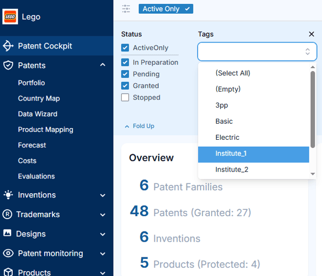 Assign custom tags for flexible grouping