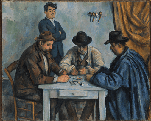 Card players.